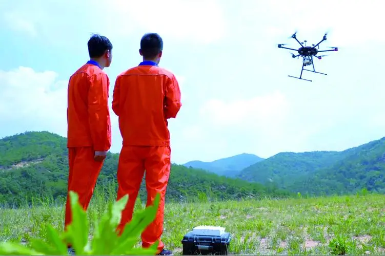 镇康无人机倾斜摄影巡检拍摄